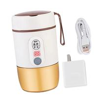 Aquecedor De Garrafa Elétrico USB Portátil À Prova De Vazamento De 500ml Para Viagem Avião