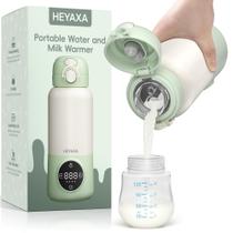 Aquecedor de garrafas portátil HEYAXA 450ml 12000mAh de aquecimento rápido Aquecedor de garrafas portátil HEYAXA 450ml 12000mAh de aquecimento rápido