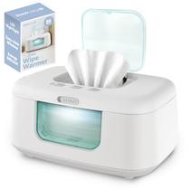 Aquecedor de Lenços Umedecidos Jool Baby TinyBums com Luz LED - Ideal para Bebês