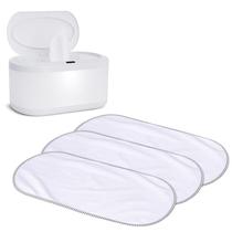 Aquecedor de lenços umedecidos para bebês Munchkin Touch Free com 3 forros impermeáveis Aquecedor de lenços umedecidos para bebês Munchkin Touch Free com 3 forros impermeáveis