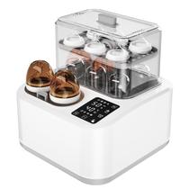 Aquecedor de Mamadeira BRBLUERISE 8 em 1 Inteligente e Rápido com Timer