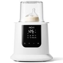 Aquecedor de mamadeiras NCVI 8 em 1 de aquecimento rápido com temporizador e temperatura