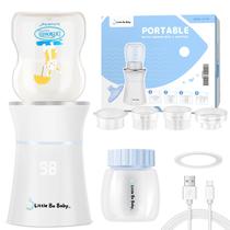 Aquecedor de mamadeiras portátil Little Bo Baby Digital Display Aquecedor de mamadeiras portátil Little Bo Baby Digital Display