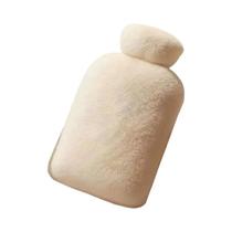 Aquecedor De Mãos E Pés Lavável E Removível Para Meninas, Garrafa De Água Quente De 1000ML Com Capa