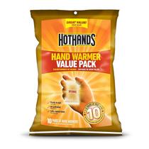 Aquecedor de Mãos HotHands - Pacote Econômico com 10 Unidades
