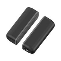 Aquecedor De Mãos Portátil 2 Em 1 Com Display Digital E Power Bank, Mini Fogão Magnético Para