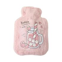 Aquecedor De Mãos Portátil De Pelúcia Em Formato De Coelho E Urso, Pequeno E Fofo, Garrafa De Água