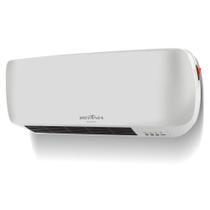 Aquecedor De Parede Britânia 2 Em 1 Com Timer BAQ2200B Branco 110V