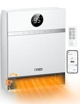 Aquecedor de Parede Dreo 1500W - Inteligente, IP24, Fácil Instalação e Oscilação de 30°