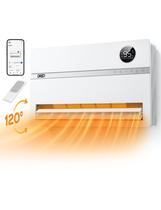 Aquecedor de parede Dreo Smart 1500W com controle remoto e temporizador WH719S