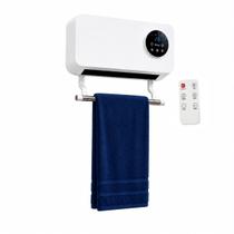 Aquecedor de Parede Portátil 2000W com Suporte Toalha 220V