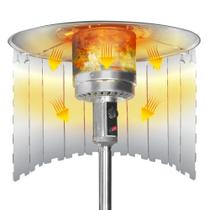 Aquecedor de pátio Reflector Shield MP mypole 12 cm de altura (10 painéis) Aquecedor de pátio Reflector Shield MP mypole 12 cm de altura (10 painéis)