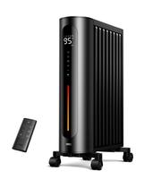 Aquecedor de radiador cheio de óleo Dreo 1500W com controle remoto