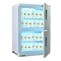 Aquecedor de toalhas BYOOTIQUE 46L Armário elétrico duplo 2 em 1 110V