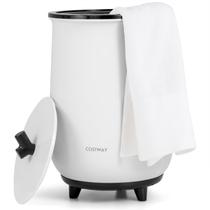 Aquecedor de Toalhas COSTWAY - Estilo Balde 23L com 4 Tempos de Aquecimento