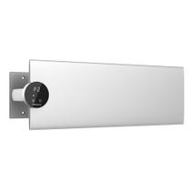 Aquecedor de toalhas elétrico K&KALONZO de parede prateado K1-L-S