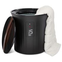 Aquecedor de toalhas Live Fine Bucket Style com toalha LED de 40x70cm Aquecedor de toalhas Live Fine Bucket Style com toalha LED de 40x70cm