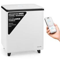 Aquecedor de toalhas SereneLife WIFI Luxury Retangular Preto