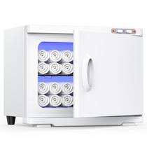 Aquecedor de toalhas VERYTOP 23L Hot para spa, barbeiro e salão de beleza (branco)