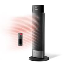 Aquecedor de Torre Cerâmica Lasko Ellipse 24" - 1500W - Preto