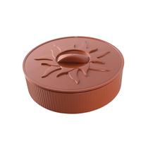 Aquecedor de tortilhas e panquecas de micro-ondas Nordic Ware 25 cm Orange Aquecedor de tortilhas e panquecas de micro-ondas Nordic Ware 25 cm Orange