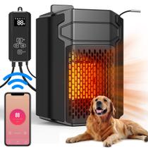 Aquecedor Dog House PETNF 500W com termostato e controle WiFi