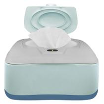 Aquecedor e Dispensador de Lenços Umedecidos GOGO Pure - Azul/Cinza Aquecedor e Dispensador de Lenços Umedecidos GOGO Pure - Azul/Cinza