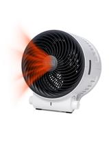 Aquecedor e ventilador de mesa BLACK+DECKER Dual Function 1500W