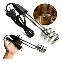 Aquecedor Ebulidor De Água Portátil Rabo Quente Elétrico 1000W 10A Esquenta Rápido Top Aquecedor Ebulidor De Água Portátil Rabo Quente Elétrico 1000W 10A Esquenta Rápido Top