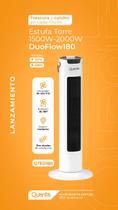 Aquecedor Electrico Quanta QTED180 220V 2000WATTS White Aquecedor Electrico Quanta QTED180 220V 2000WATTS White