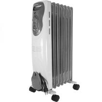 Aquecedor elétrico 1.500 watts a óleo - AO-02 (220V) Aquecedor elétrico 1.500 watts a óleo - AO-02 (220V)