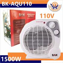 Aquecedor Elétrico 4 Estágios Bak Bk-aqu110 Portátil 110v