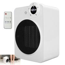 Aquecedor Eletrico Ambiente Interno Angulo 70 Graus Controle Remoto Display Digital Potente Temperatura Ajustavel Mesa Aquecedor Eletrico Ambiente Interno Angulo 70 Graus Controle Remoto Display Digital Potente Temperatura Ajustavel Mesa