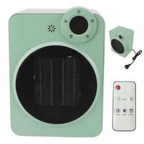 Aquecedor Eletrico Ambiente Interno Angulo 70 Graus Controle Remoto Display Digital Temperatura Ajustavel Portatil