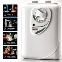 Aquecedor Elétrico Cardal 4T 6400W 220V Alta Pressão 4 Temperaturas Branco