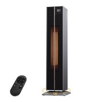 Aquecedor Elétrico ComDomus Torre 32" 1500W com Controle Remoto Prata Aquecedor Elétrico ComDomus Torre 32" 1500W com Controle Remoto Prata