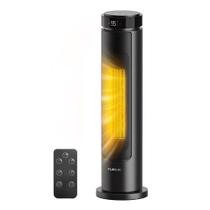 Aquecedor Elétrico FLANUR 1500W Portátil com Controle Remoto e 5 Modos