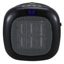 Aquecedor Elétrico Good Housekeeping 750W de Parede Preto Aquecedor Elétrico Good Housekeeping 750W de Parede Preto