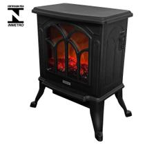 Aquecedor Elétrico Lareira Retrô Chama 3D - 220v Aquecedor Elétrico Lareira Retrô Chama 3D - 220v