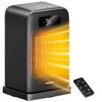 Aquecedor Elétrico MORENTO 1500W Cerâmico com Display LED e Controle Remoto