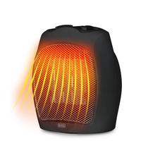 Aquecedor Elétrico Portátil Black+Decker Cerâmico 1500W - Preto