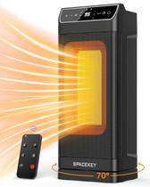 Aquecedor Elétrico Spacekey 1500W com Termostato - Preto