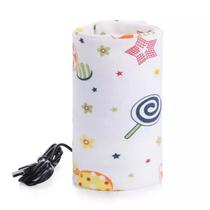Aquecedor Garrafa Leite Bebê USB Portátil Proteção Pirulitos E1482 Aquecedor Garrafa Leite Bebê USB Portátil Proteção Pirulitos E1482