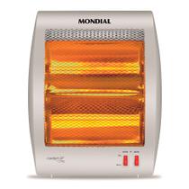 Aquecedor Halógeno Comfort Air Mondial Cinza e Branco 800W A-09