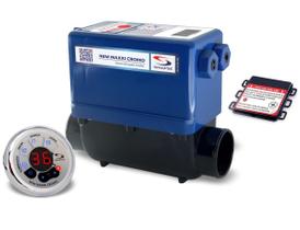 Aquecedor Hidro Banheira Ofuro New Max Cromo 8000w 220v Sinapse