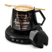 Aquecedor Inteligente para Caneca de Café Bsigo com 4 Temperaturas e Desligamento Automático em 8h com Conjunto