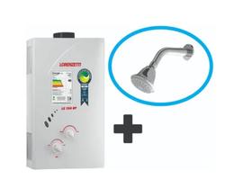 Aquecedor Lorenzetti 750BP GN + Ducha Chuveiro Aquecedor Lorenzetti 750BP GN + Ducha Chuveiro
