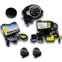 Aquecedor Para Banheira De Hidromassagem 5000w 2 Spots Led 220v