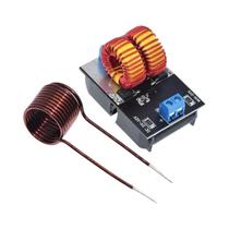 Aquecedor Por Indução De Alta Frequência Mini ZVS 120W Com Módulo De Fonte De Alimentação DC 5-12V Aquecedor Por Indução De Alta Frequência Mini ZVS 120W Com Módulo De Fonte De Alimentação DC 5-12V