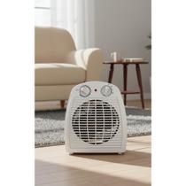 Aquecedor Portátil 1500W 3 em 1 Cinza (Branco) Aquecedor Portátil 1500W 3 em 1 Cinza (Branco)